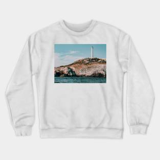 Italy Coast Seashore Lighthouse Crewneck Sweatshirt